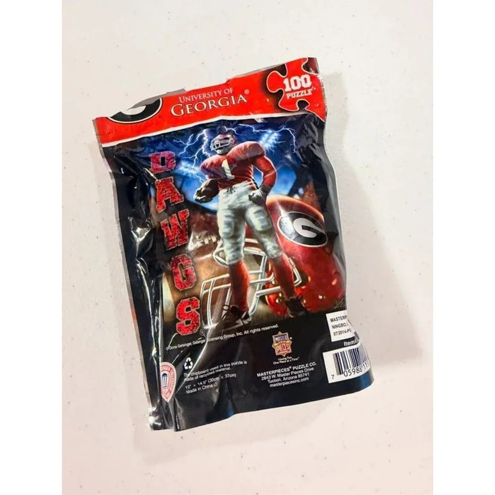 University of Georgia Bulldogs/ Dawgs Football Puzzle- 100 Pieces